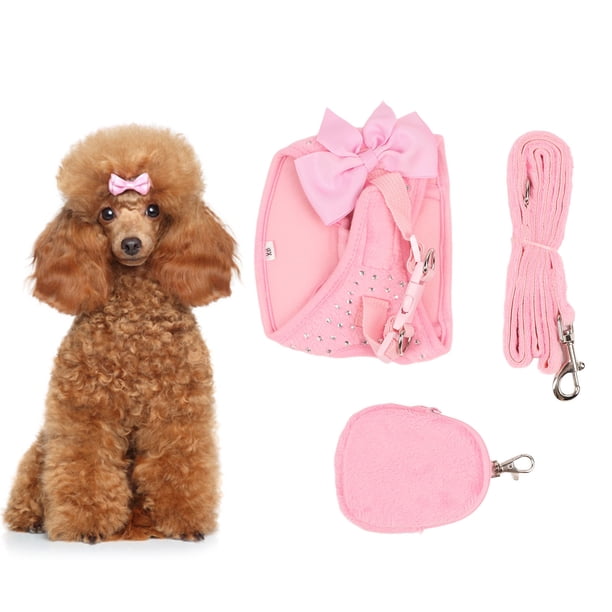 Juego De Arnés Y Correa Para Perros, Arnés Para Perros Para Caminar, Correr, Entrenar, Arnés Para Perros Pequeños, Correa Para Perros Pequeños, Chaleco Para Mascotas Sin