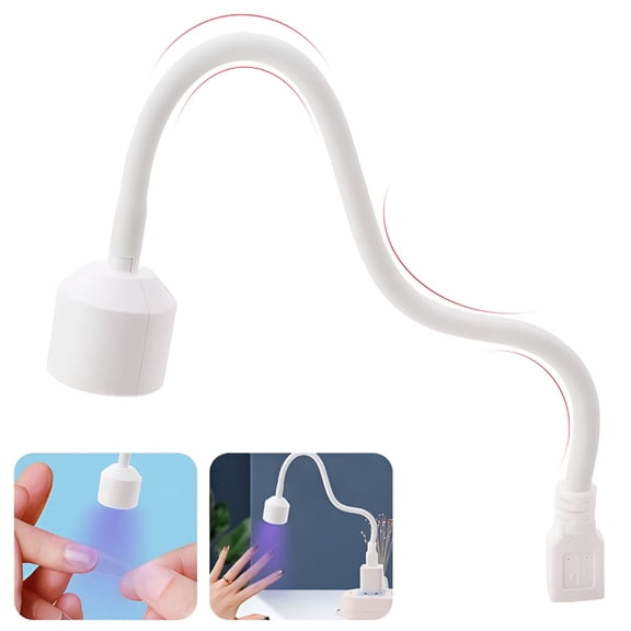 HIBIBUD Mini UV Led Light Single Finger Nail Gel Polish Drying Lamp Dryer Manicure