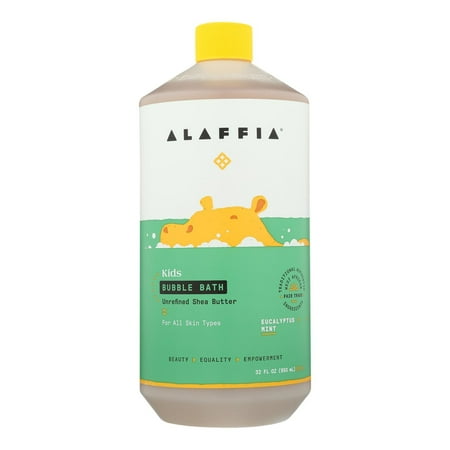 Alaffia Everyday Shea Cold Comforting Eucalyptus Babies Up Bubble Bath - 1 Each - 32 FZ