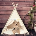 thumbnail image 3 of Handmade pet tent (natural), 3 of 5