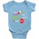 thumbnail image 1 of Soy tan lindo que incluso el Grinch quiere robarme Mono con estampado de letras Pijama universal para bebé, 1 of 2