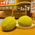 thumbnail image 2 of Assorted Fruit Toy Set, Includes Durian, Dragon Fruit, Mango, Peach, Soft & Stress More, Relie Slow-Rising, 2 of 7
