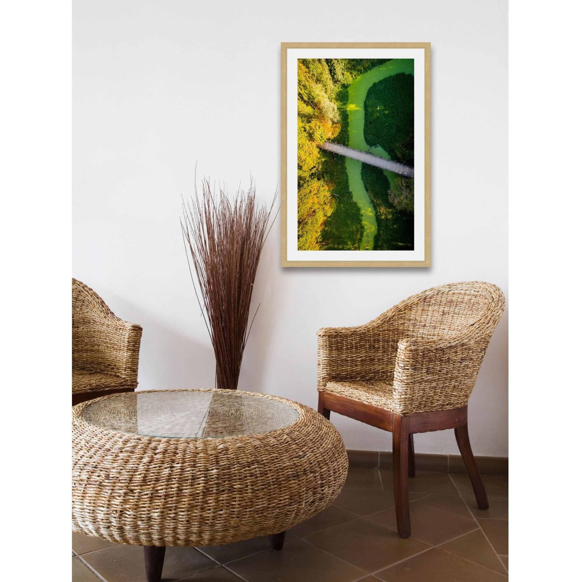 Marmont Hill "Pipeline" by Karolis Janulis Framed Painting Print