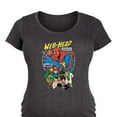 thumbnail image 3 of Marvel Your Friendly Neighborhood Spider-Man - Web Head - Maternity Scoop Neck Graphic T-Shirt, 3 of 5