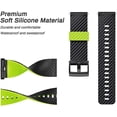 thumbnail image 2 of Tianle Soft Silicone Band Compatible with Suunto 7/Suunto 9 Replacement Wristband for Men and Women Sports Watch Strap for Suunto 7/Suunto 9 Baro/Suunto 9 Spartan/Suunto 9 GPS Watch, 2 of 7