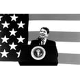 thumbnail image 2 of President Ronald Reagan At A Podium With The Presidential Seal History (24 x 18), 2 of 2