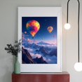 thumbnail image 2 of Diamond Art Kit for Adults, Colorful Hot Air Balloons Mountains Sky Diamond Painting for Adults Beginners, 5D DIY Diamond Art Painting Kits, Colorful Diamond Painting Craft for Home Decor 12x16, 2 of 7