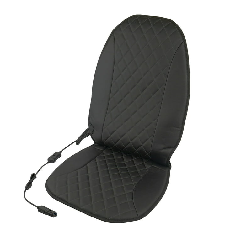 Soft Velour Heated Seat Cushion, Comfort