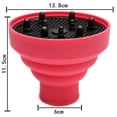thumbnail image 3 of Diffuseur de Salon de Coiffure en Silicone Universel Pliable, 3 of 8