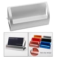 thumbnail image 3 of Porte-cartes de Visite Moderne en Aluminium Élégant pour Bureaux Argent, 3 of 9