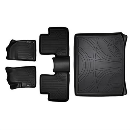 Smartliner Floor Mats And Cargo Liner Set Black For 2014 2019 Jeep