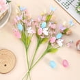 thumbnail image 6 of 3Pcs Easter Decorations Egg Picks Berry Stem Artificial Spring Floral Pick Decor for Home Vase Table Centerpieces, 6 of 9