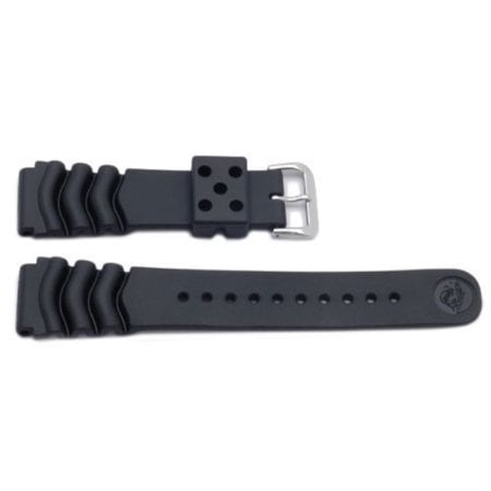 Seiko Original Rubber Curved Line Watch Band 22mm Divers Model SKX007,