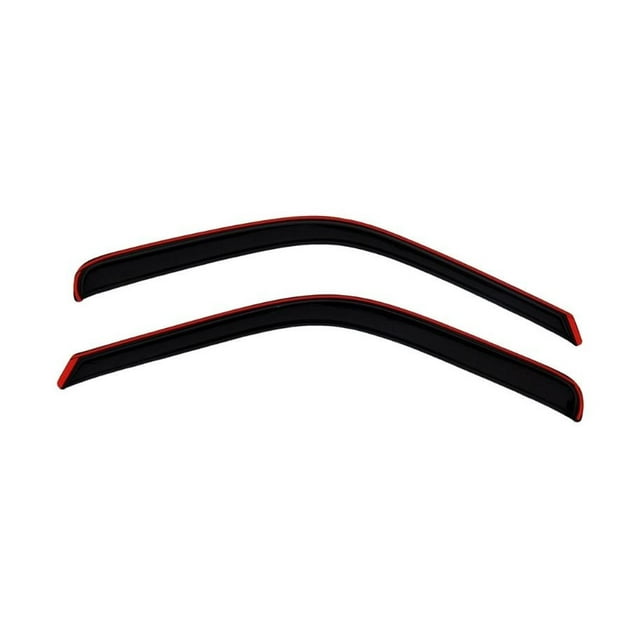 Auto Ventshade Rainguard 192503 Ventvisor; Aerodynamic Design; In-Channel; Smoke; Acrylic; Set of 2