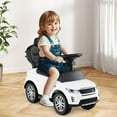 thumbnail image 2 of Costway Voiture Pousse-Pousse pour Enfants avec Klaxon et Son de Démarrage, Rangement sous le Siège, Poignée de Poussée, 2 of 10