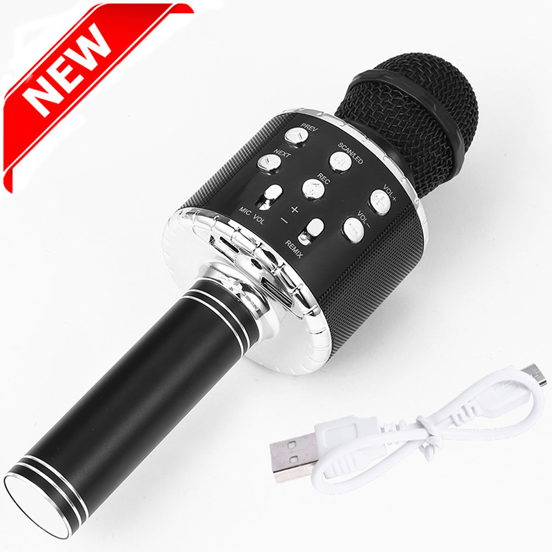 Wireless Bluetooth Karaoke Microphone, Karaoke Microphone for Singing