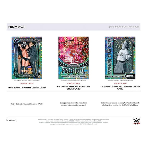 2023 WWE Prizm Box - Card trading supplies for toy retailers