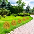 thumbnail image 5 of Clearance | Yellow Artificial Flowers with Ground Stake for Outdoor Garden Decoration, UV Resistant Fake Floral for Patio Porch Decor and Everyday Use, 5 of 5