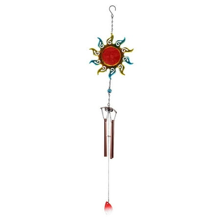 

Lacyie Sun Wind Chimes innovative Pendant Pipe Bell for Garden Balcony