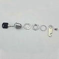 thumbnail image 3 of Cam Lock with Drawer Lock with 2 Keys for Mailbox, Drawer, Cupboard, Cabinet, Silver20mm, 3 of 4