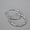 Silver-01, variant on Silver Plated Hoop Earrings for Women, Classic Circle Endless Big Hoops Jewelry in Multiple Sizes 20-80mm