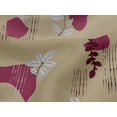 thumbnail image 5 of oneOone Viscose Jersey Light Brown Fabric Abstracts Craft Projects Decor Fabric Printed By The Yard 60 Inch Wide, 5 of 5