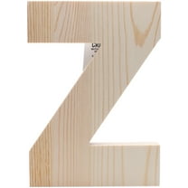 Hampton Art Chunky Wood Letter 8"-Z