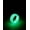 B, variant on Luminous Glow Ring Glowing In The Dark Jewelry Rings For Women Men Glow Black-H-9