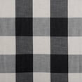 thumbnail image 6 of Better Homes and Gardens Buffalo Plaid Semi-Sheer Back Tab Curtain Panel, 50" x 108", Black, 6 of 6