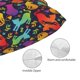thumbnail image 3 of Fotbe Colorful Cats Funda de Almohada Decorativa Estilo Occidental, Lujo en Algodón, Fundas para Almohadas King, Cojín Estampado para Decoración del Hogar-14"x20", 3 of 6