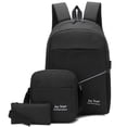 thumbnail image 3 of Bolso de hombro de tres piezas para hombre, de negocios, de tendencia de moda, mochila de ocio, bolso escolar, bolso para computadora, 3 of 4