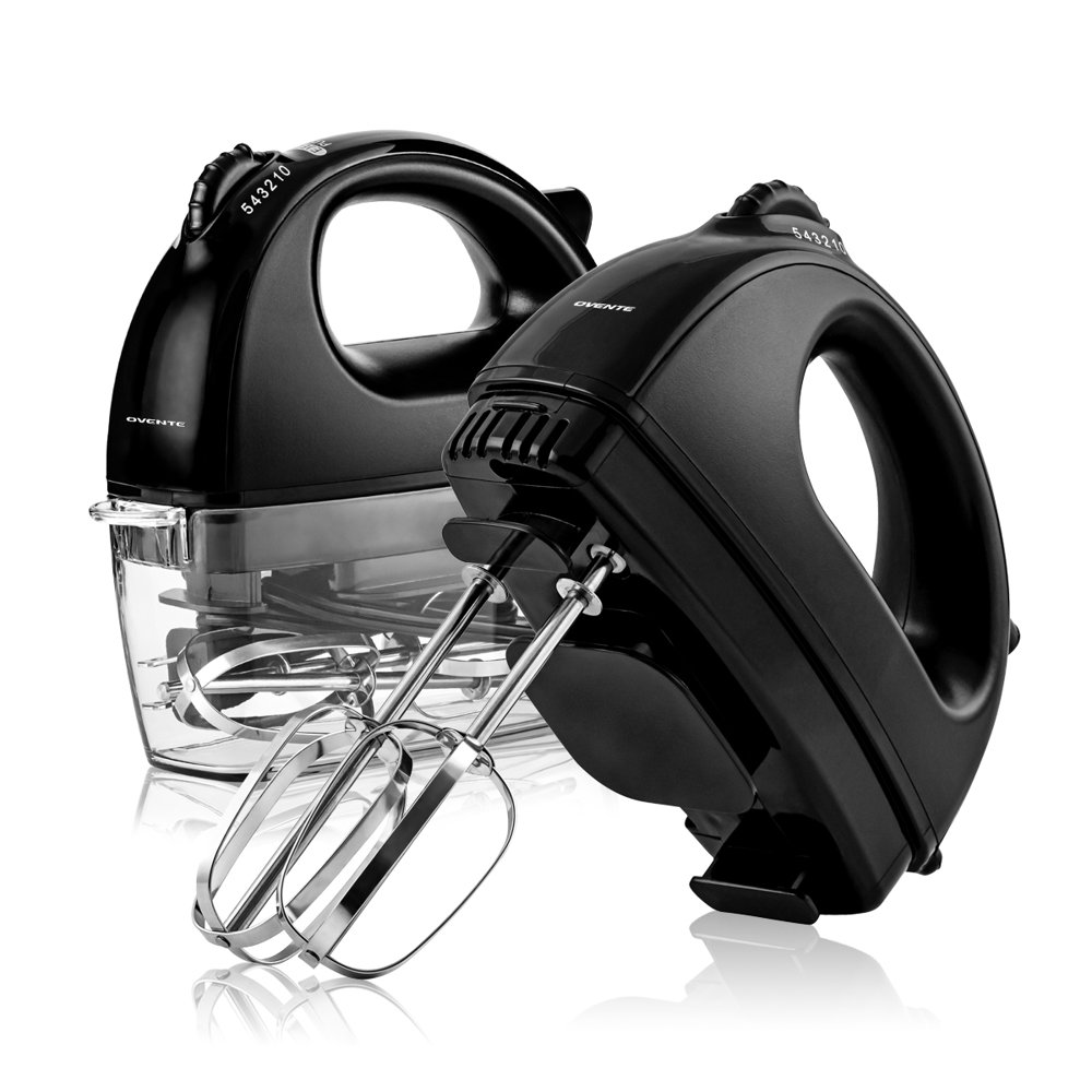 Ovente Portable Electric Hand Mixer 5 Speed Mixing, 150W Powerful