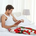 thumbnail image 5 of Hirioo Christmas Gnome With Love for Women's PJ Pajama Pants Sleep Pants Women's Home Trousers with Pockets,S-3XL-Small, 5 of 6