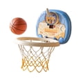 thumbnail image 2 of ZLight Indoor Fun With Mini Basketball Hoop Wall Mounted Basketball Goal Hoop Rim Nets For All Ages Suitable For Indoor, 2 of 6