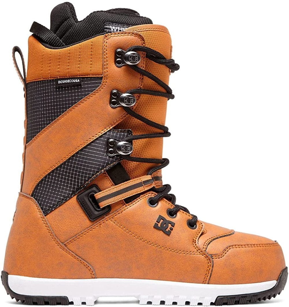 DC Shoes Mens Mutiny Lace Up Snowboard Boots, Wheat, 9.5