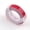 Red, variant on Novixy Multi Color Embossing Label Tape Refill 6mm x 3M Compatible with DYMO 12813 1610 1540 and MOTEX 5500A, 5-Pack
