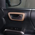 thumbnail image 5 of TINKI ABS Inner Car Look Interior Door Handle Panel Cover Trim Fit for Toyota Tacoma 2016 2017 2018 2019 2020 2021 2022 2023 Interior Door Handle Frame, 5 of 7
