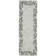 thumbnail image 5 of SAFAVIEH Soho Leah Floral Wool Area Rug, Silver/Grey, 5' x 8', 5 of 9