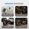 thumbnail image 2 of Compresor de Aire Hantec PistonForce 300 L 4 HP 220V, 2 of 8