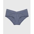 thumbnail image 4 of Culotte Hipster à Taille Grand en Coton, Indigo Vintage Chiné, 4 of 5