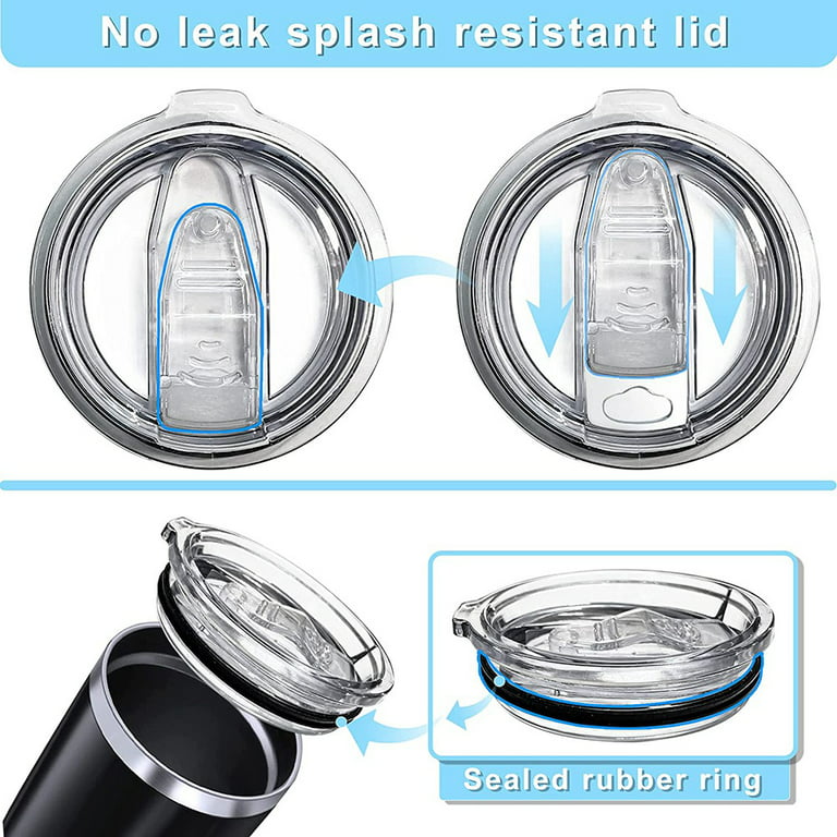 20Oz Tumbler Replacement Lids Spill Proof Splash Resistant Lids Covers for  Yeti Rambler and More Tumbler Cups 