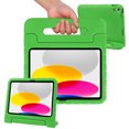 thumbnail image 2 of HDE iPad 10th Generation Case for Kids Shockproof iPad Cover 10.9 inch with Multi Angle Viewing Handle Stand Green, 2 of 6