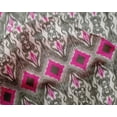 thumbnail image 4 of oneOone Silk Tabby Fabric Geometric Ikat Printed Fabric 1 Yard 42 Inch Wide, 4 of 4