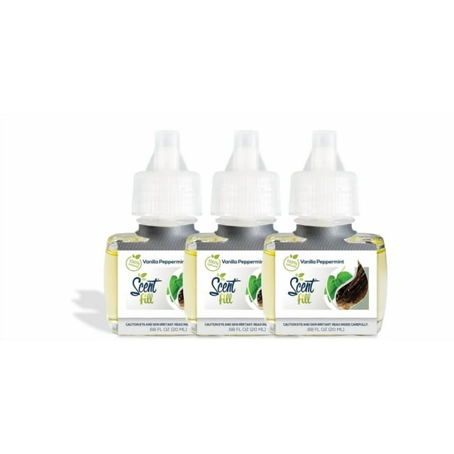 Ambientador con aroma a vainilla y menta 100% natural
