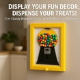 thumbnail image 3 of Candy Dispenser Picture Frame Wall Gumball Machine  2-in-1 Candy Dispenser Picture Hanging Frame Wall Mounted with 3 Mini Bags, Perfect for Holidays & Special Occasions, 3 of 9