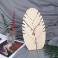 thumbnail image 5 of Earring Storage StandDesktop Wood Jewelry Display Jewelry Display Stand Jewelry Display Rack Elevated Design, 5 of 5