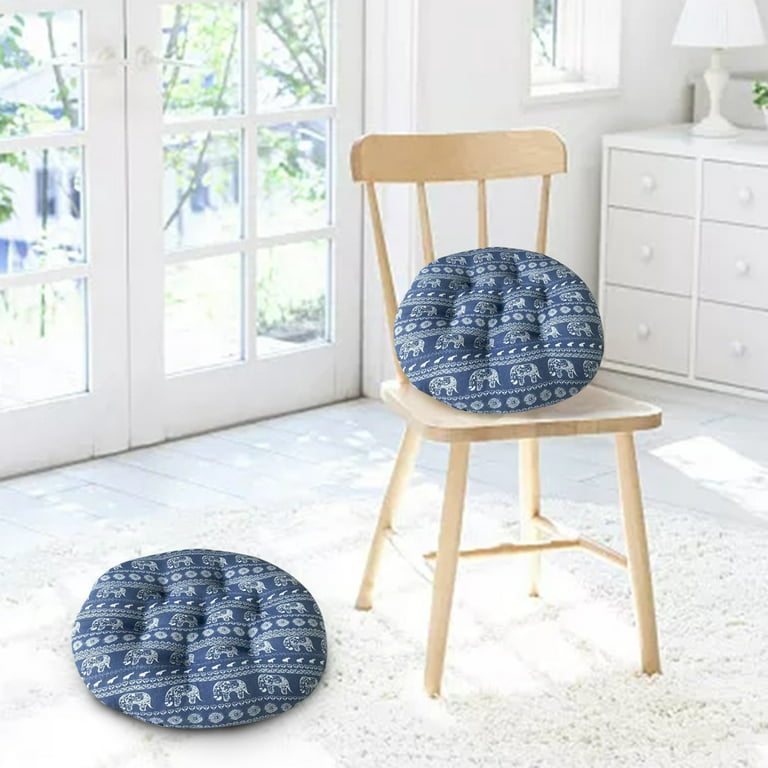 Seat Cushion For Truck Driver 40X40Cm Round Pillow Perfect Outdoor  Indoor  Reversible Chair Pad Cushions For Outdoor Furniture In Garden & Outdoor 