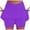 Purple, variant on jiaxiM Skorts for Women with Pockets Plus Size High Waist Athletic Skirts Dressy Casual Breathable Workout Skirt with Shorts Underneath