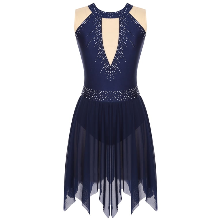 Kaerm Women's Adult Figure Ice Skating Dress Sleeveless Gymnastics Leotard Roller Skating Dancewear Navy Blue XL - Walmart.com Kaerm Women's Adult Figure Ice Skating Dress Sleeveless Gymnastics Leotard Roller Skating Dancewear Navy Blue XL - Walmart.com