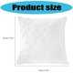 thumbnail image 3 of Warm Celebration Pillow Cover Double Layer Designs Sturdy Polyester for Family Gathering Winter Event, 3 of 4